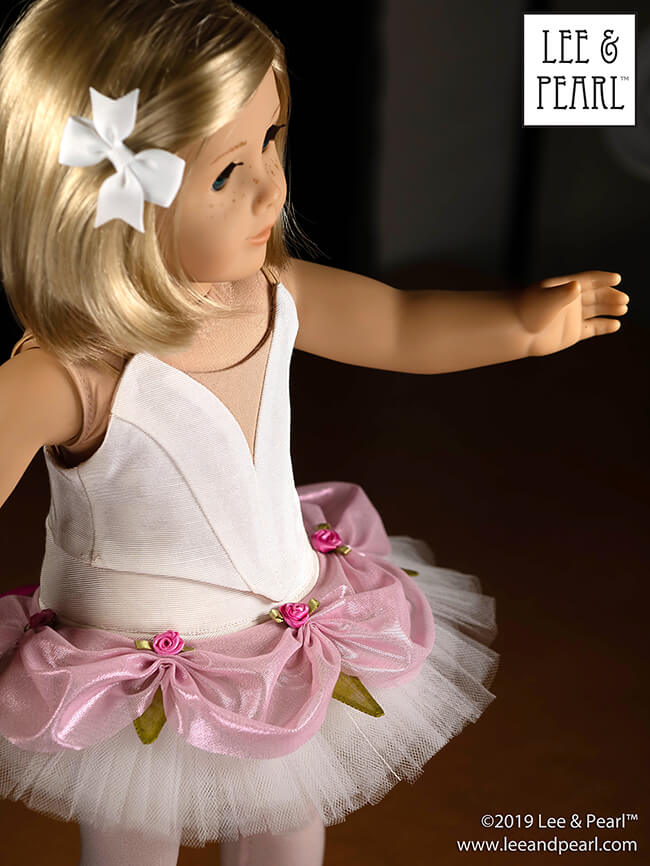 COMING SOON from Lee & Pearl — a new dance sewing pattern for American Girl dolls! Look for Pattern 1074: Ballet Costume Accessories Mix-and-Match Tutu Plates and Elastic Sleeves for 18 Inch Dolls, coming soon to the leeandpearl Etsy store!