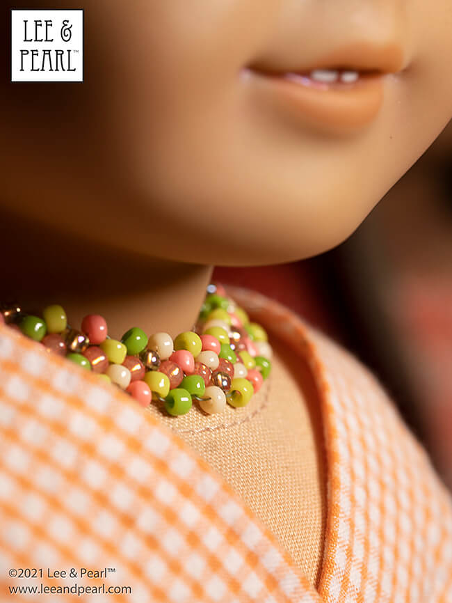 We know it can be hard to find garment weight fabrics in big-box stores, and hard to determine if online fabrics really are doll-scale. That's why we created the L&P COLLEGIATE collection of coordinated, doll-tested fabrics that we know are perfect on both counts. How do we know? Our designer sewed a capsule wardrobe for our American Girl® dolls using these fabrics and Lee & Pearl™ patterns. CLICK THROUGH to see the photo shoot!