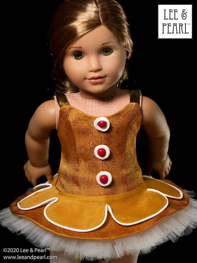 Make glorious NUTCRACKER BALLET gifts for the doll- and dance-lovers in your life using just-like-the-real-thing, ballet performance sewing patterns from Lee & Pearl, available in our Etsy shop for 18 inch American Girl and other dolls.
