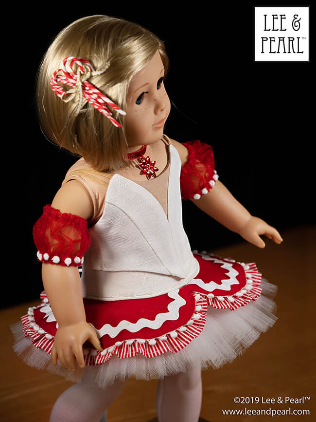 Make glorious NUTCRACKER BALLET gifts for the doll- and dance-lovers in your life using just-like-the-real-thing, ballet performance sewing patterns from Lee & Pearl, available in our Etsy shop for 18 inch American Girl and other dolls.