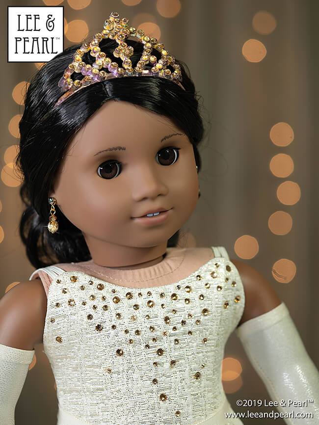 The Lee & Pearl Grand Gala Giveaway is now live! Find out how you can ENTER TO WIN this beautiful American Girl® Sonali™ doll, wearing the most beautiful Lee & Pearl outfit we've ever made. The giveaway runs through December 6, 2019, with no purchase necessary — so don’t miss out! Check out our latest newsletter for all the ways you can enter win, and for behind-the-scenes details on the construction and materials that we used to make this amazing, couture ensemble for 18 inch dolls.