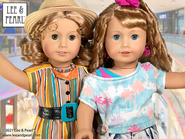 Don't forget, all Lee & Pearl ballet and dance patterns as well as our newly-released Pattern 1984: Retro '80s Romper for 18" Dolls remain ON SALE at 20% off through Friday at midnight.