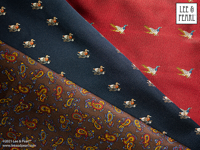 Give yourself a gift this year! The 2021 Lee & Pearl Holiday Mystery Bags arrive in our Etsy store TODAY Monday Dec 6 at 12 noon, central time. You've been so good all year and now you deserve something special — and we've tucked something special into each bag. Read our newsletter to find out about the specialty silks we acquired from a custom silk accessories manufacturer in Baltimore. Some of these materials come from the famous Sudbury mills in England, the same mills that created the bespoke fabrics for Princess Diana’s wedding gown!