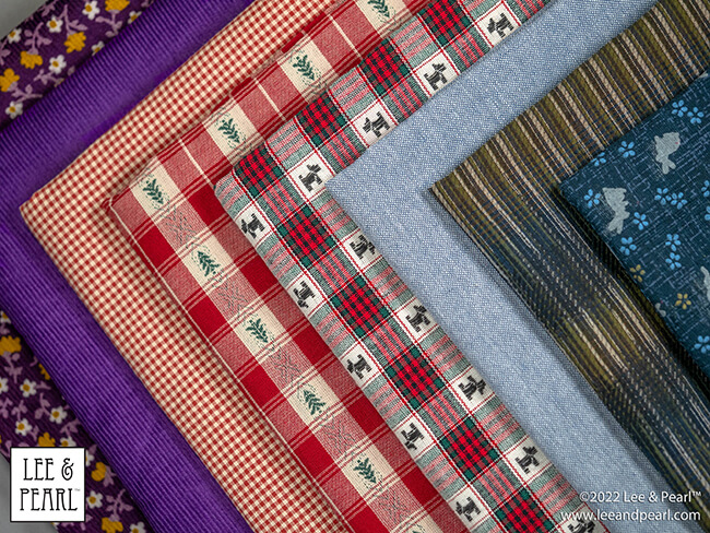 It's Mystery Bag Day! The 2022 Lee & Pearl Fabric Mystery Bags arrive in our Etsy store at 12 noon central on Friday, 12/02/22.
You've been so good all year and now you deserve something special. That's why we've tucked so many special things into each of our 2022 Lee & Pearl Fabric Mystery Bags.
Don't wait too long to check out and give yourself the gift of beautiful fabric. This year we have two special, limited edition Mystery Bags that also include BONUS PACK options, as well as our standard treat bags stuffed with beautiful fabrics for doll sewing!