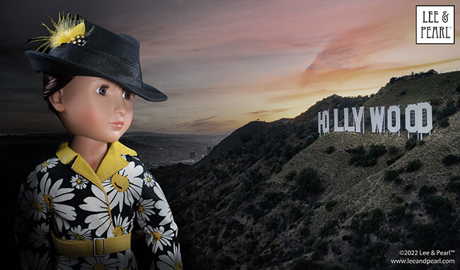 Introducing our new FREE pattern for mailing list subscribers — Lee & Pearl Pattern 2023: The Fedora Hat for 18", 16" and 14 1/2" Dolls. For this pattern, our designer reimagined iconic molded hat elements as flat pattern shapes and seams. 

That's right — this is an entirely SEWN hat. And it's sized to fit all three of our favorite dolls: American Girl, A Girl for All Time and WellieWishers and similar dolls.

Join the Lee & Pearl mailing list at www.leeandpearl.com and get this pattern as our exclusive FREE gift!