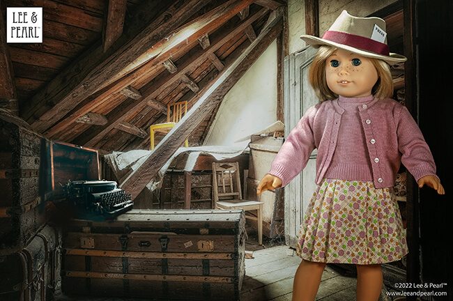 Introducing our new FREE pattern for mailing list subscribers — Lee & Pearl Pattern 2023: The Fedora Hat for 18", 16" and 14 1/2" Dolls. For this pattern, our designer reimagined iconic molded hat elements as flat pattern shapes and seams. 

That's right — this is an entirely SEWN hat. And it's sized to fit all three of our favorite dolls: American Girl, A Girl for All Time and WellieWishers and similar dolls.

Join the Lee & Pearl mailing list at www.leeandpearl.com and get this pattern as our exclusive FREE gift!