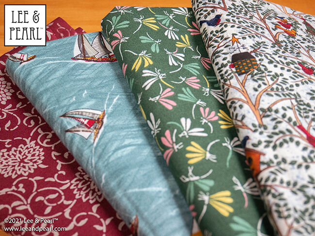 Celebrate Summer with Lee & Pearl Cotton Fabric Mystery Bags, coming to our Etsy shop on Thursday, July 1st!