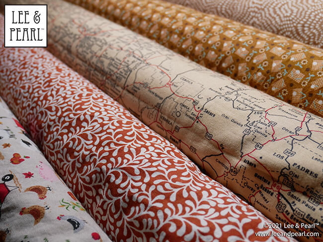 Celebrate Summer with Lee & Pearl Cotton Fabric Mystery Bags, coming to our Etsy shop on Thursday, July 1st!