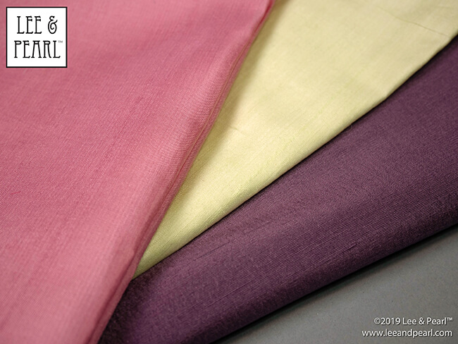 COMING SOON from Lee & Pearl — MORE beautiful Korean silks. We recently purchased the estate of a custom atelier for traditional, hand-made Korean garments. All the 100% silk organzas are now posted in the Lee & Pearl Etsy store. We’ll have the rest of these fabrics — satin, brocade, shantung, China silk, strié, and some hand-loomed silks we don’t have names for — listed in 2020. Join the Lee & Pearl mailing list at www.leeandpearl.com to be alerted as soon as these fabrics are available.