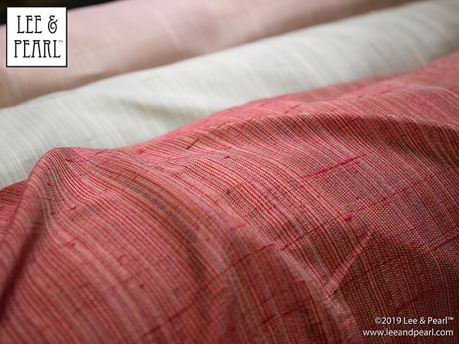 COMING SOON from Lee & Pearl — MORE beautiful Korean silks. We recently purchased the estate of a custom atelier for traditional, hand-made Korean garments. All the 100% silk organzas are now posted in the Lee & Pearl Etsy store. We’ll have the rest of these fabrics — satin, brocade, shantung, China silk, strié, and some hand-loomed silks we don’t have names for — listed in 2020. Join the Lee & Pearl mailing list at www.leeandpearl.com to be alerted as soon as these fabrics are available.