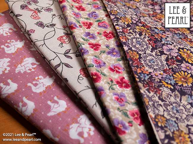 Celebrate Summer with Lee & Pearl Cotton Fabric Mystery Bags, coming to our Etsy shop on Thursday, July 1st!